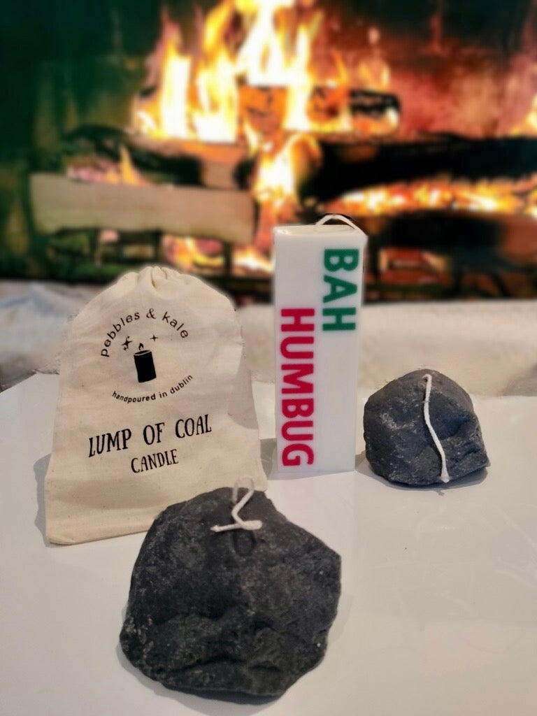 Lump of Coal Candle