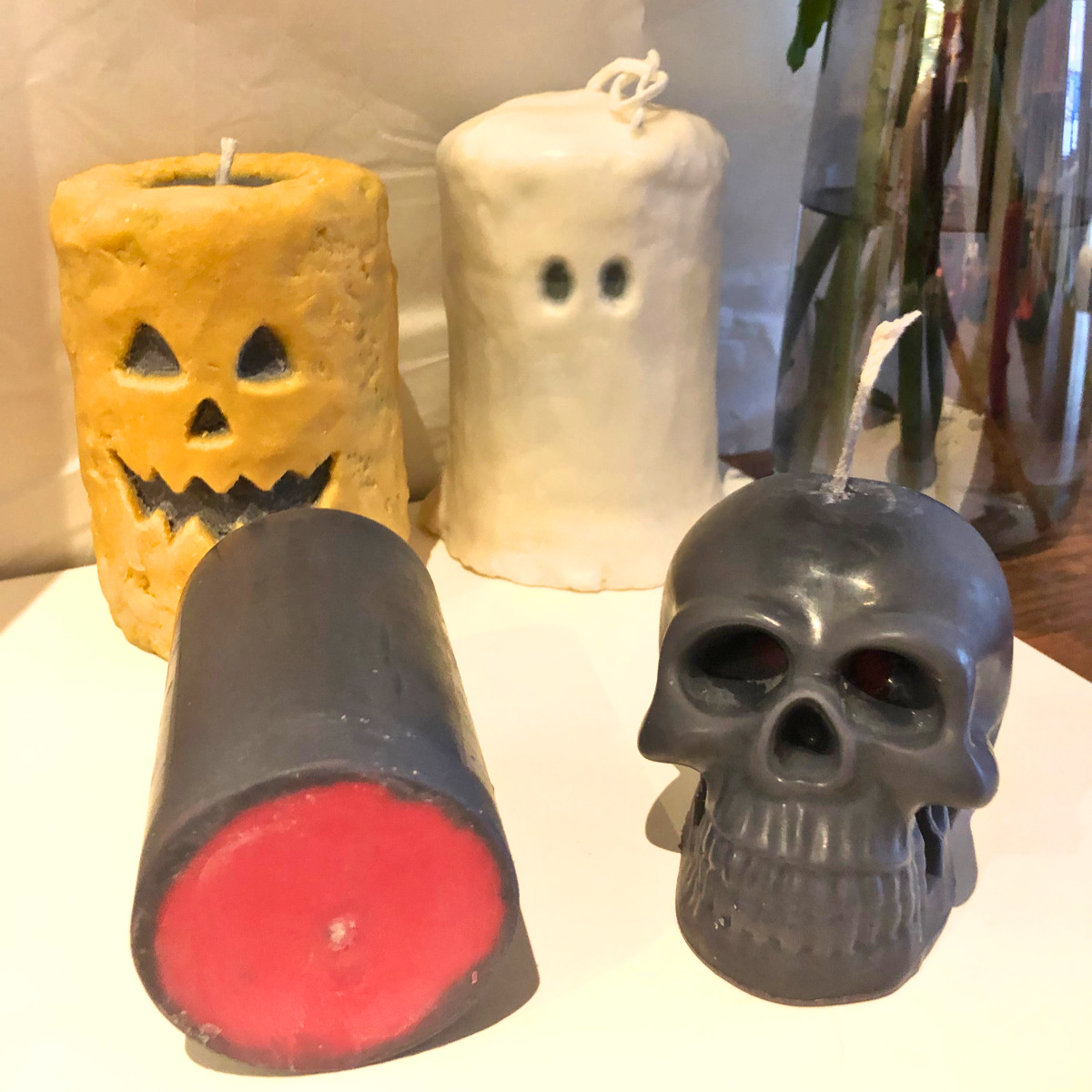 Bleeding Pillar Candles