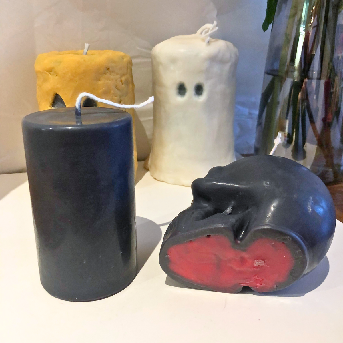 Bleeding Pillar Candles