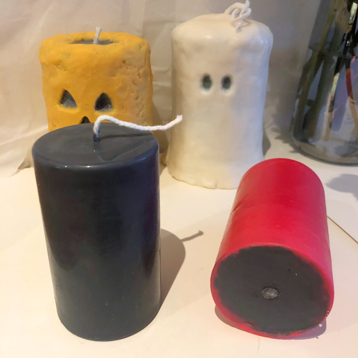 Bleeding Pillar Candles