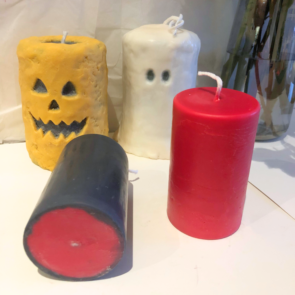 Bleeding Pillar Candles