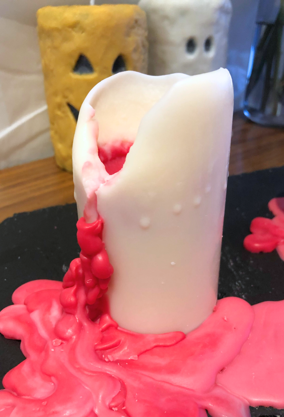 Bleeding Pillar Candles